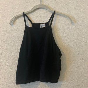 Black crop top